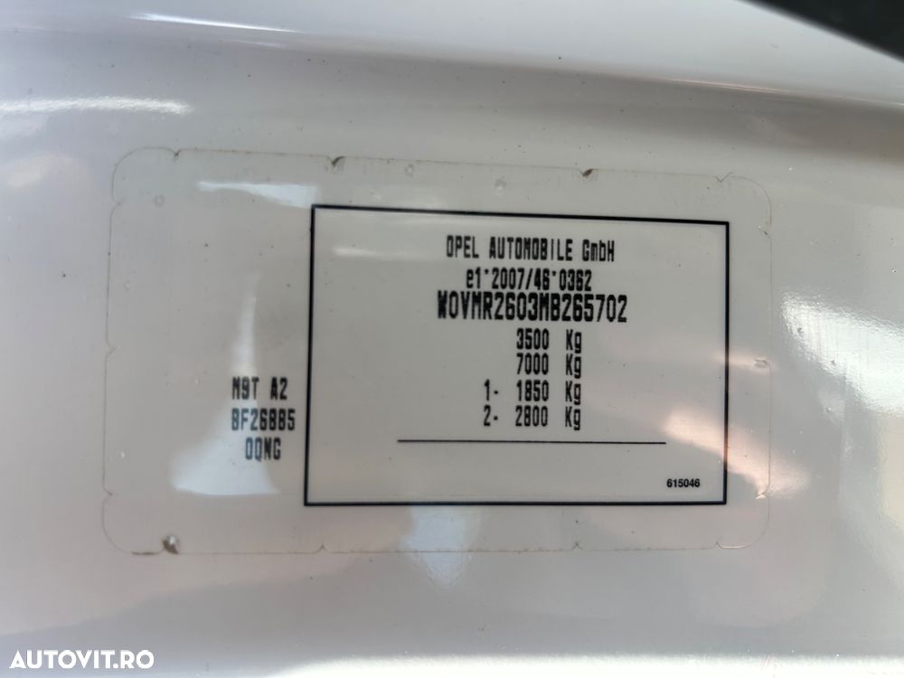 Opel Movano L4H3 AXA DUBLA SPATE - 35