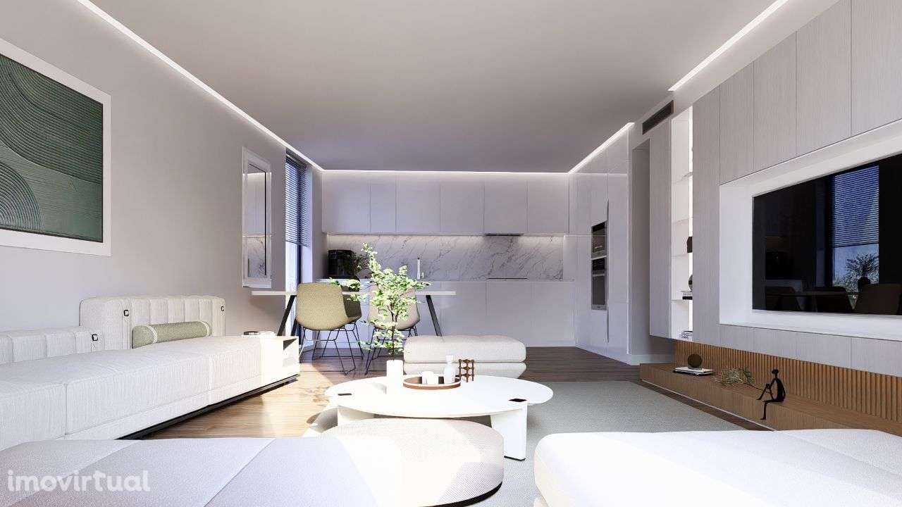 T1+1 Novo Portimão com 2 lugares de garagem - Grande imagem: 2/43