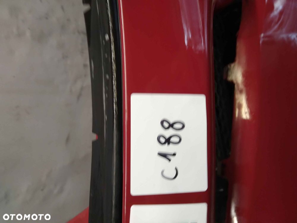 ^ ZDERZAK PRZÓD PRZEDNI DO TOYOTA AURIS I 1 3J6 CZERWONY HALOGENY - 6