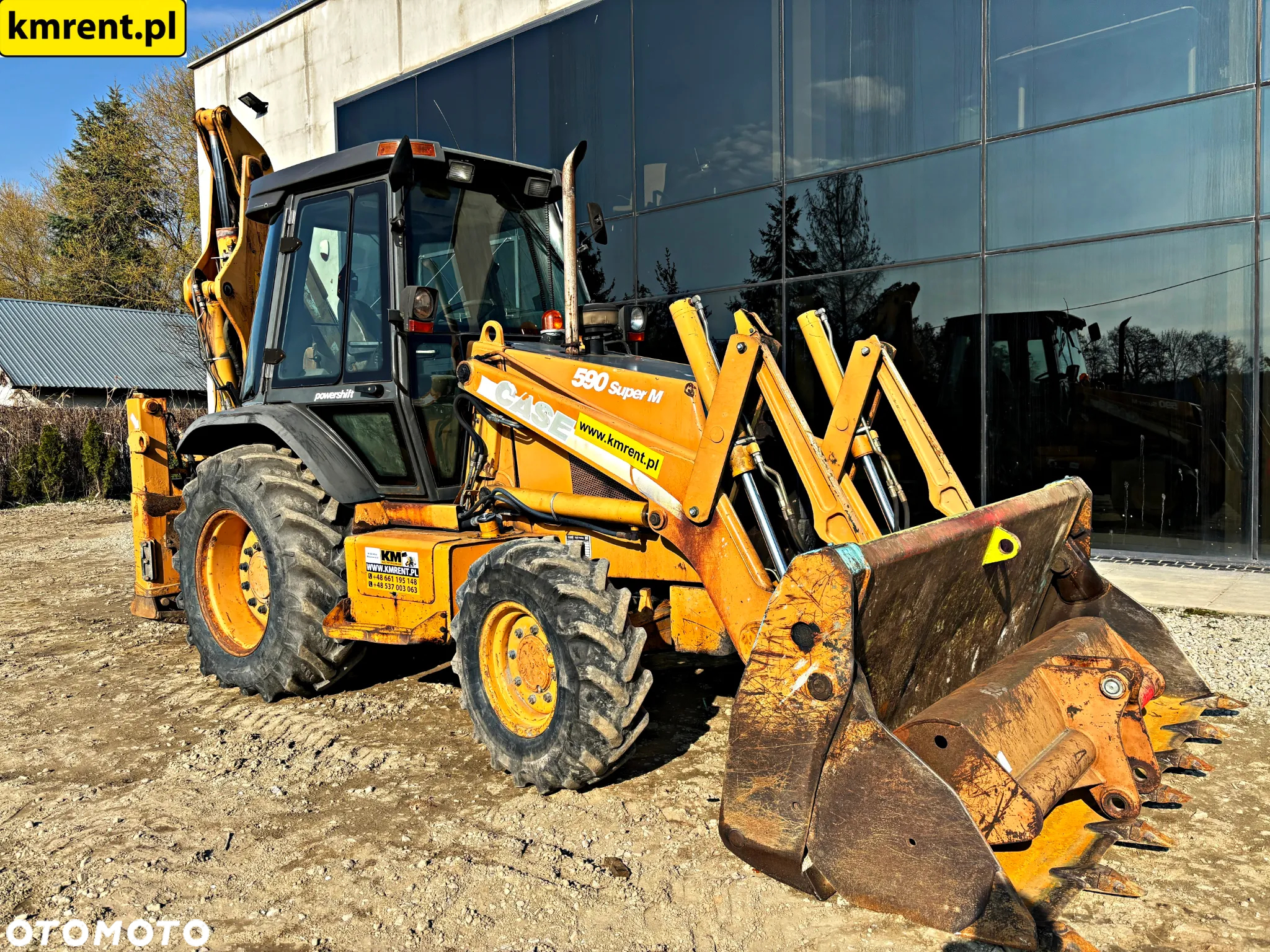 Case 590 MSP KOPARKO-ŁADOWARKA 2003R. | 580 JCB 3CX CAT 428 432 - 5
