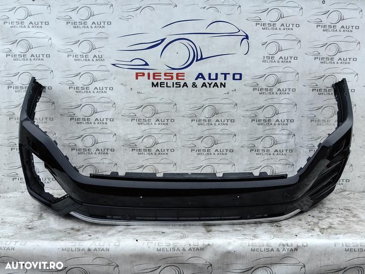 Bara fata Volkswagen Touareg 3 R-Line an 2018-2023 Gauri pentru 6 senzori si spalatoare faruri - 1