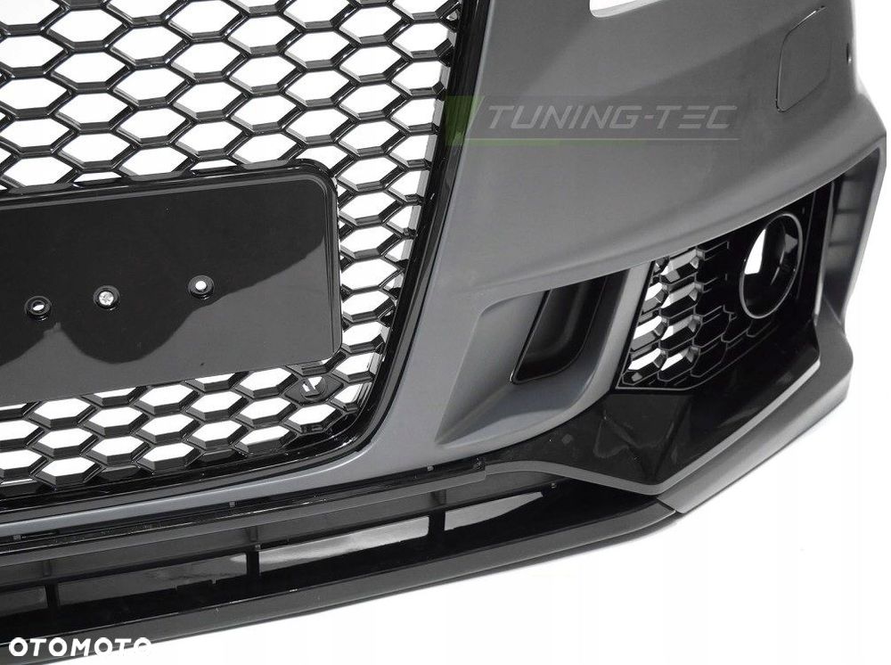 Zderzak przod Grill Kratki Tuning R S 4 Line look Audi a4 b8 8k 2007-2011 - 3
