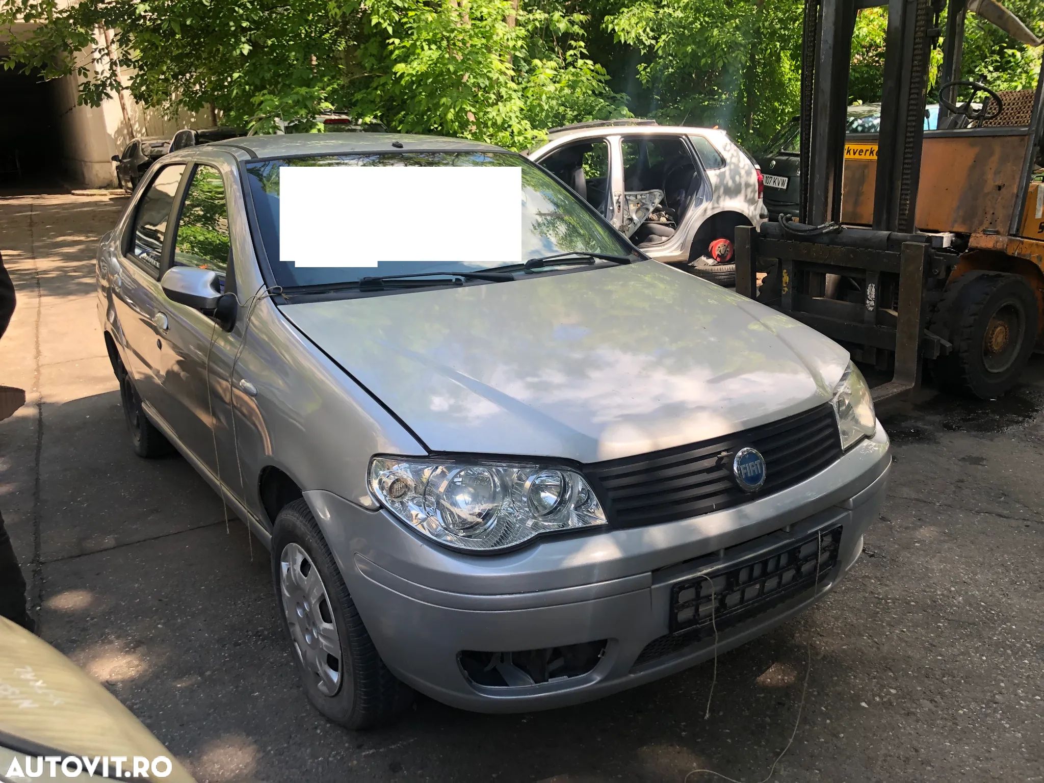 Dezmembrez Fiat Albea facelift gri argintiu benzina 2007 - 1