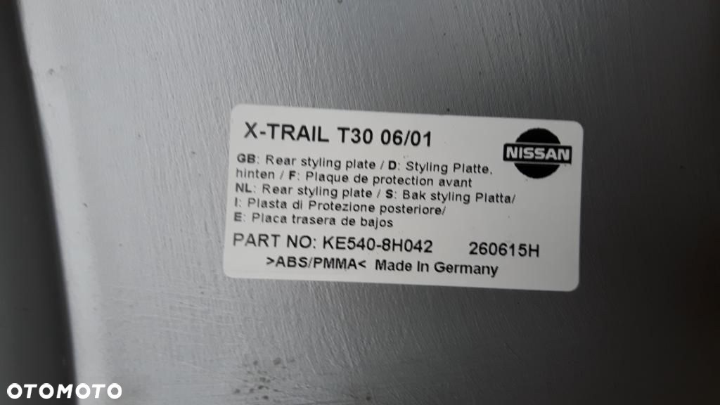 DÓŁ ZDERZAKA PRZEDNIEGO DOKŁADKA NISSAN X-TRAIL - 3