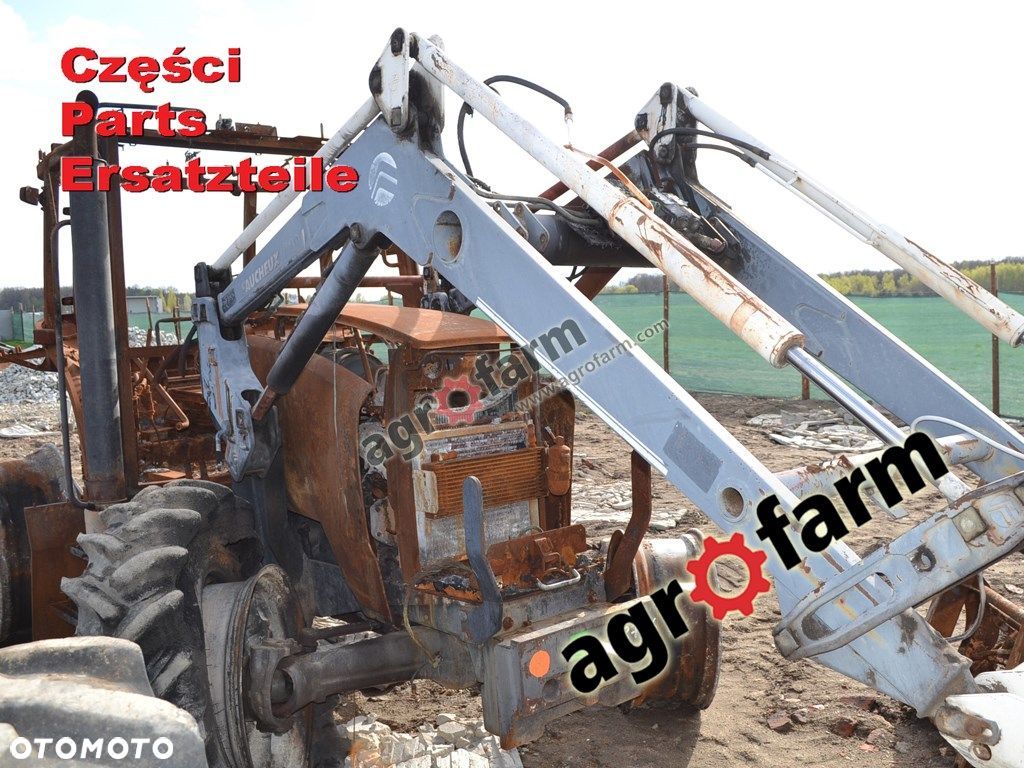 Renault Ares 630 RZ części, skrzynia biegów, oś - 1