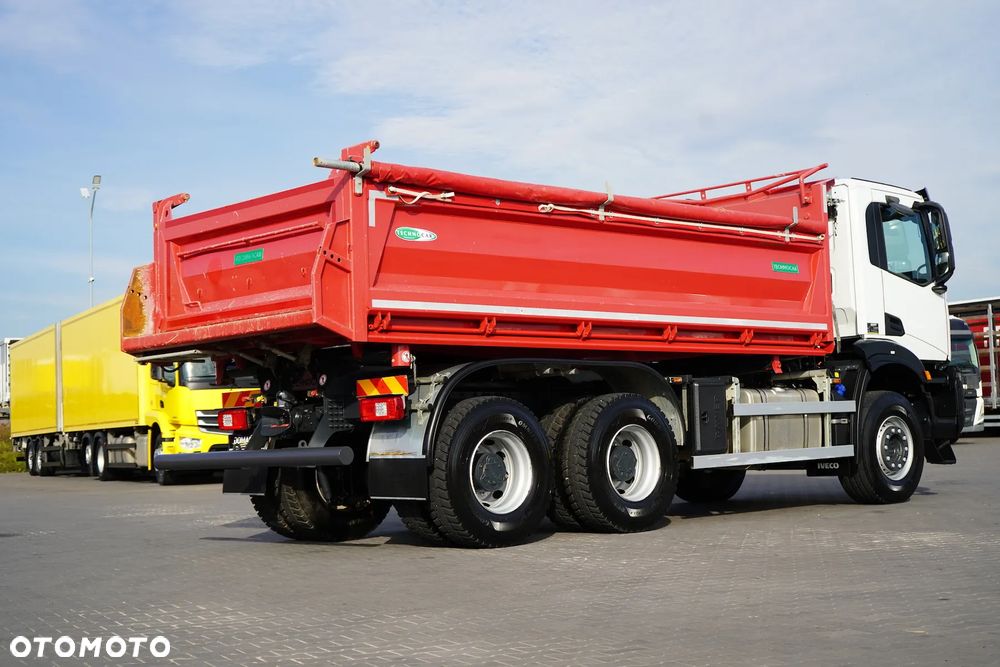 Iveco / X – WAY / 480 / E 6 / WYWROTKA / 6 X 4 / 12 000 KM / HYDROBURTA / JAK NOWY - 37