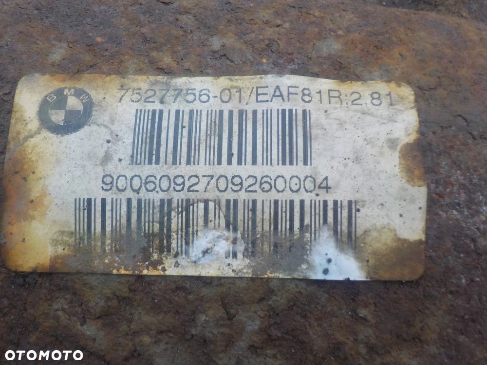 BMW E90 E91 3.0D 2.81 DYFER TYLNY TYŁ DYFERENCJAŁ - 3