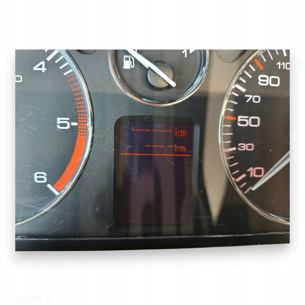 LICZNIK ZEGARY 9658138280 Peugeot 407 1.6 2.0 2.2 2.7 HDI Diesel europa - 9