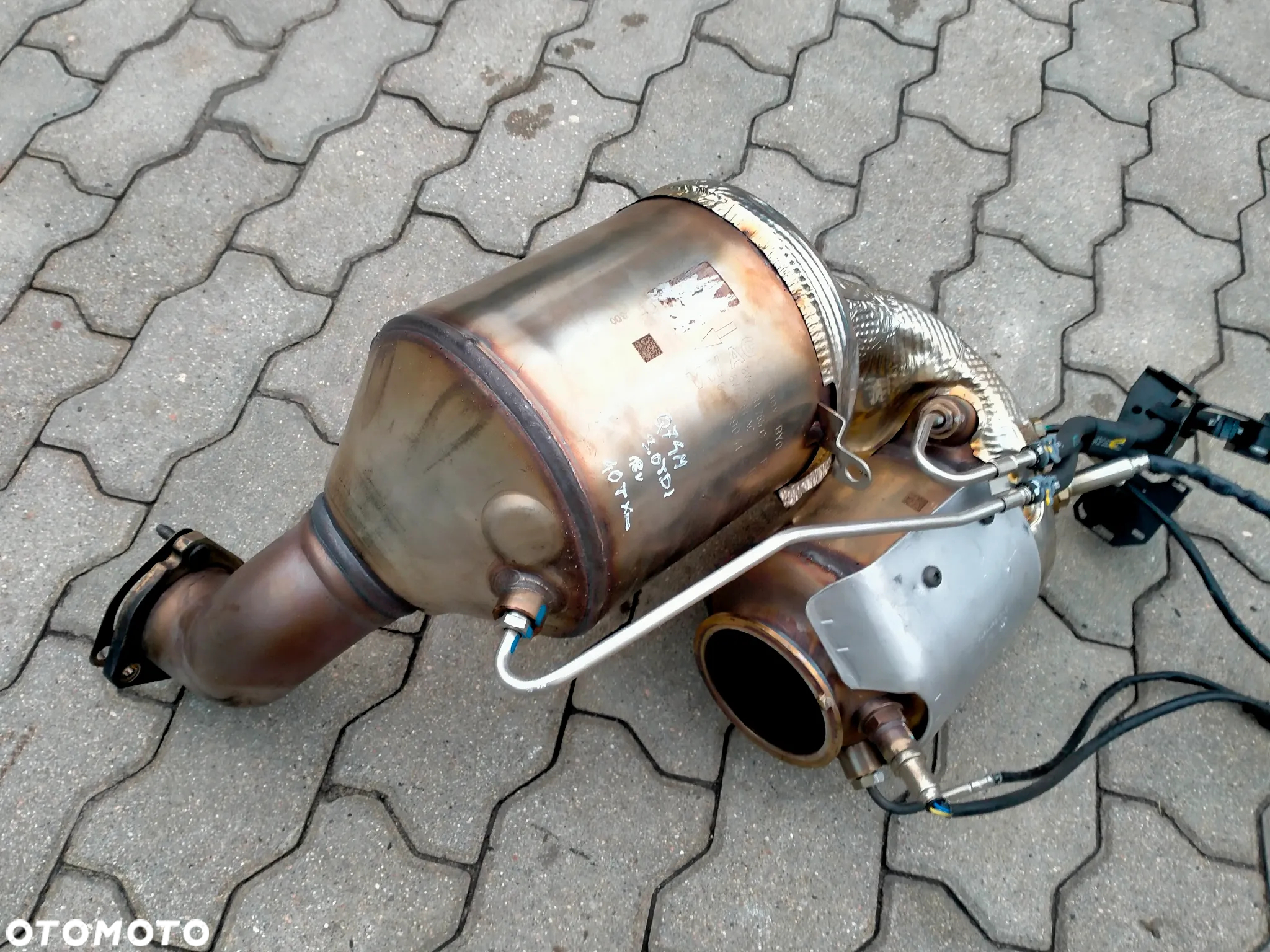 AUDI Q7 4M 3.0 TDI / Filtr DPF Katalizator / CZUJNIK / NOX / 40tys km / ORYGINAŁ - 2