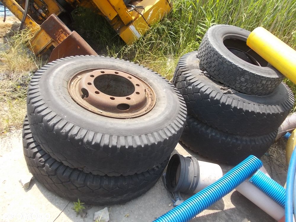 20” - koła r-20 cali - felgi stalowe DĘTKOWE do ciężarówki + opony 12.00 r20 cali , 10.00 - Ciezarowe Betoniarka HDS Dzwig Zwyzka Jelcz , Steyr , Man , Daf , Scania , Volvo itd - 4