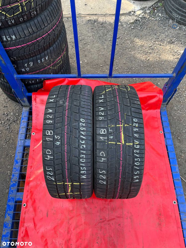 2 opony 225/40R18 Continental ContiWinterContact TS 830 P - 1