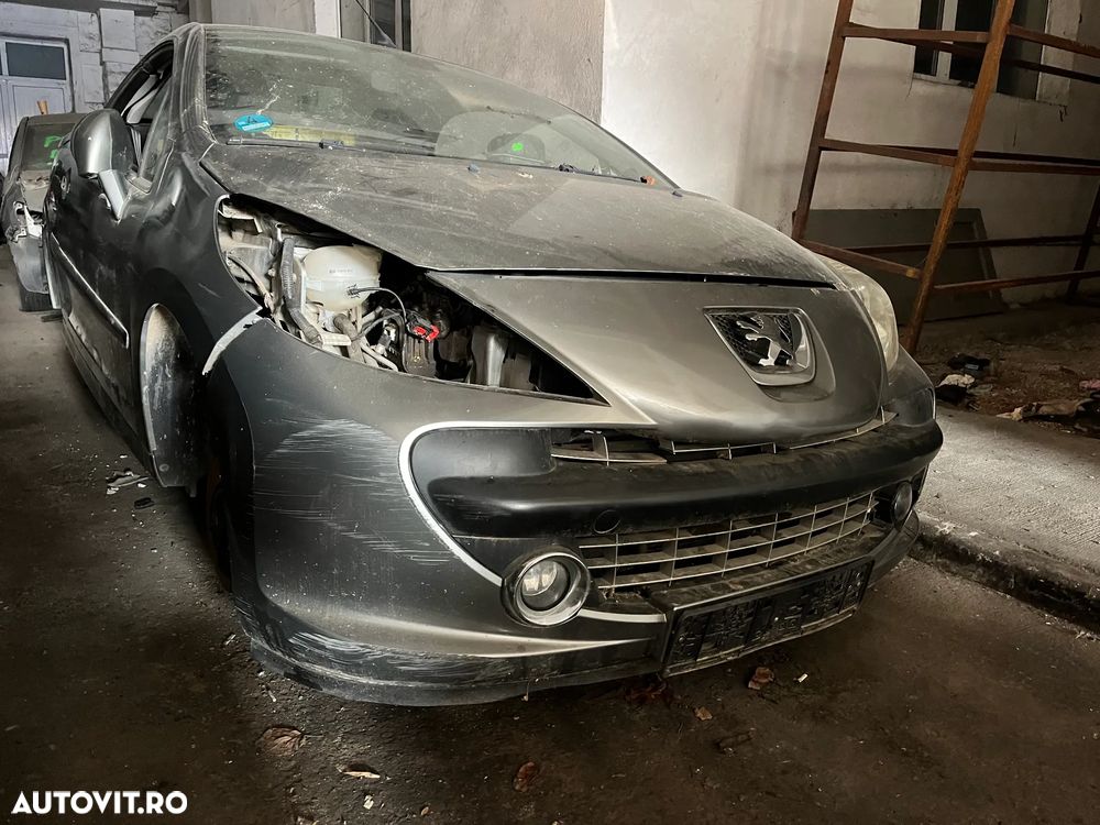 Bara fata completa Peugeot 207 CC cabrio gri inchis 2007 - 4