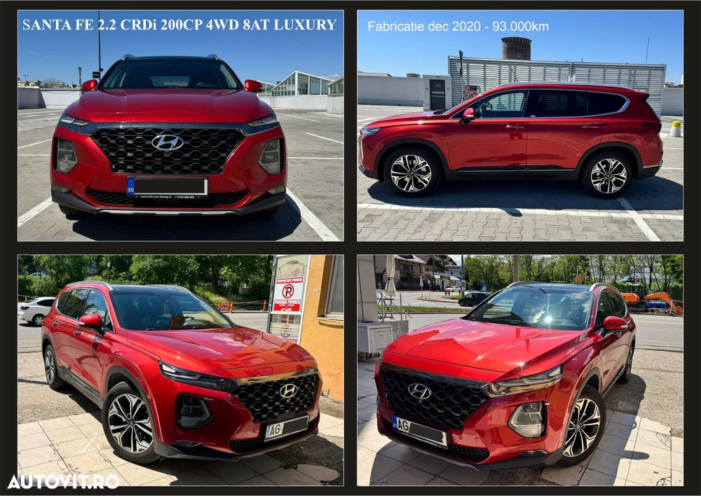Hyundai Santa Fe 2.2 CRDi 202 CP 4WD 8DCT Luxury - 3