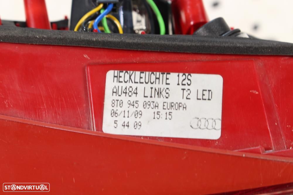 Farolim Esquerdo Audi A5 Sportback (8Ta)  8T0945093a / Lado Condutor D - 8