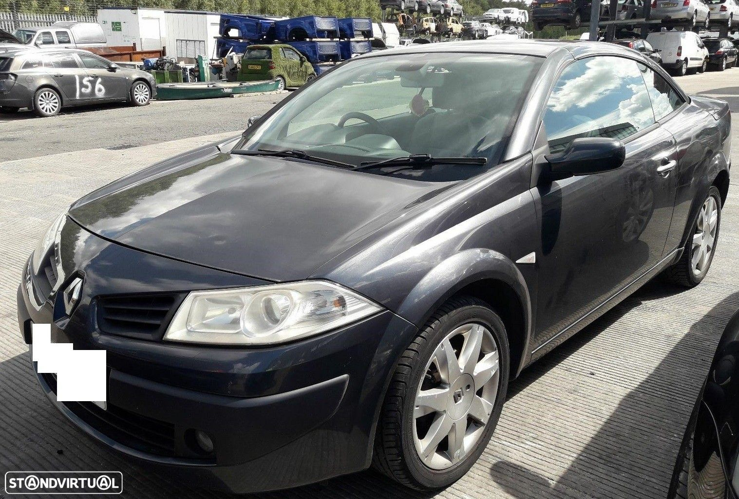Renault Mégane Cabrio 1.9 DCI de 2007 disponível para peças BANCOS VENDIDOS ELEV... - 2