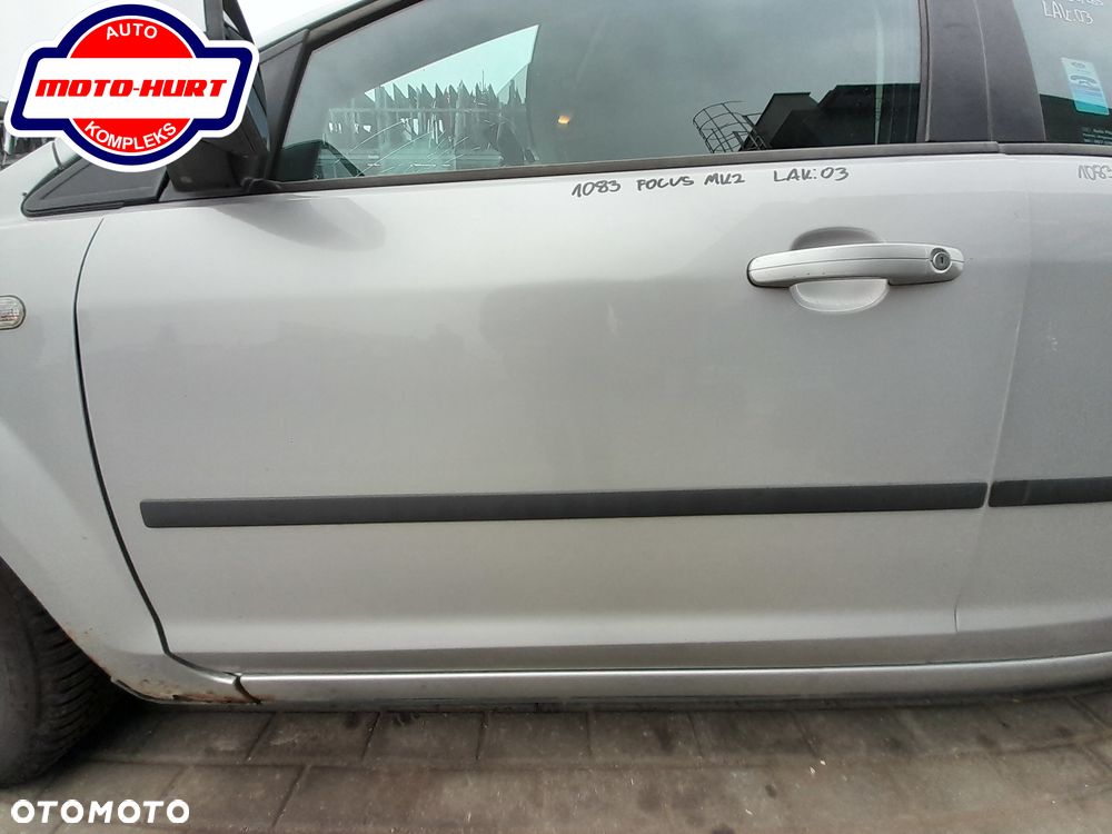 DRZWI LEWE PRZEDNIE LEWY PRZÓD FORD FOCUS MK2 KOLOR: 03 - 1