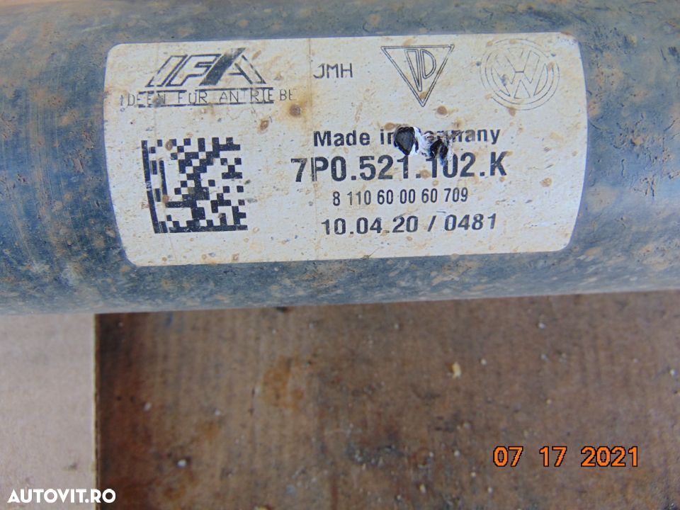 Cardan VW Touareg 7p cardane fata spate - 5