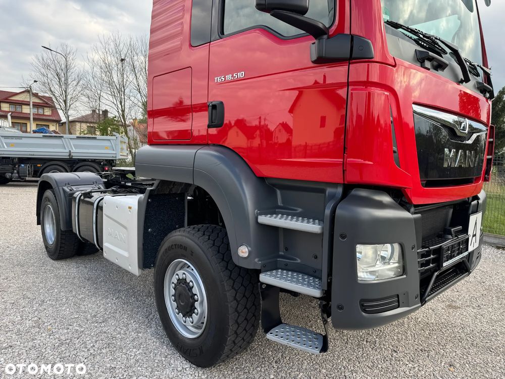 MAN TGS 18.510, 4x4 - REDUKTOR / STAŁY NAPĘD, HYDRAULIKA, - 13
