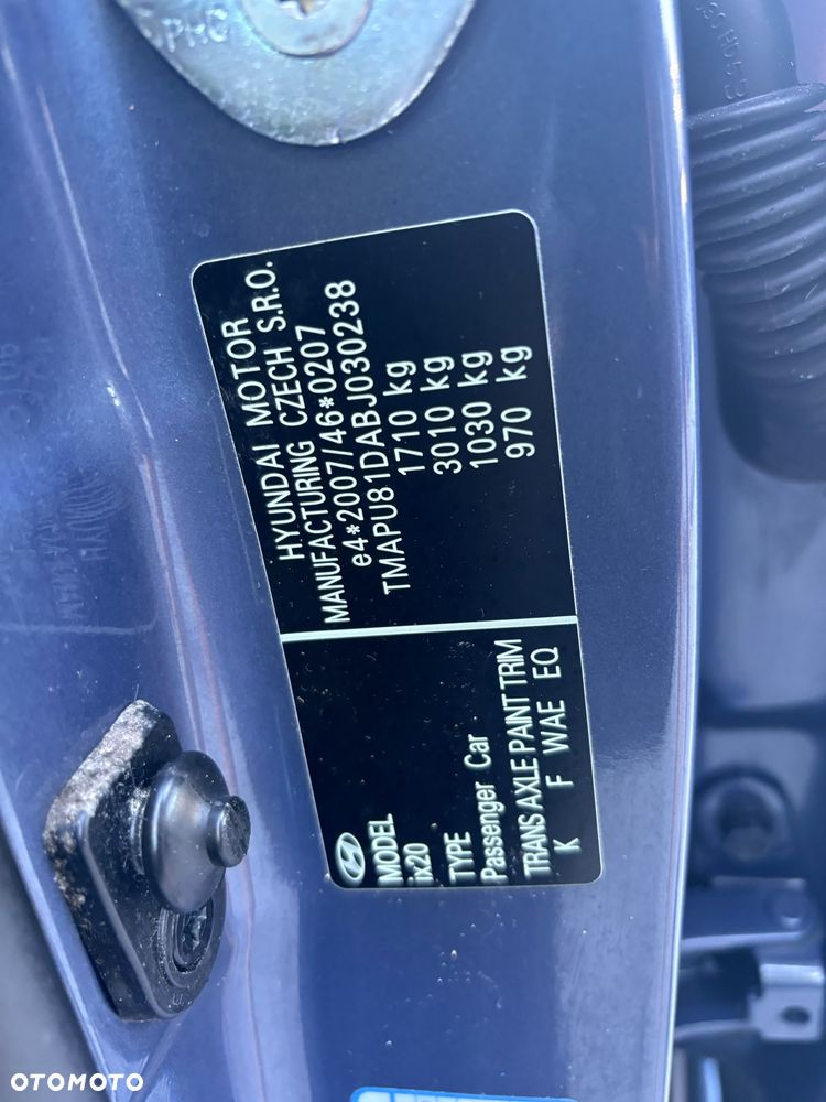 Hyundai ix20 1.6 Style blue - 21