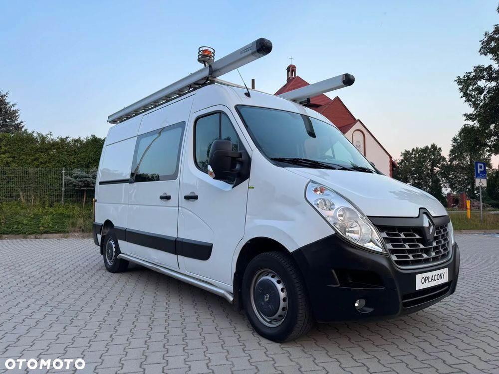 Renault MASTER L2H2 Klima Tempomat Kamera Navi Rury Furgon Hak Bagażnik Serwis - 3