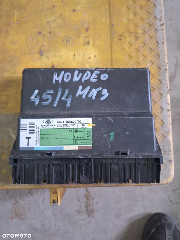 moduł komfortu ford mondeo mk3 3S7T-15K600-TC  (45/4) - 5