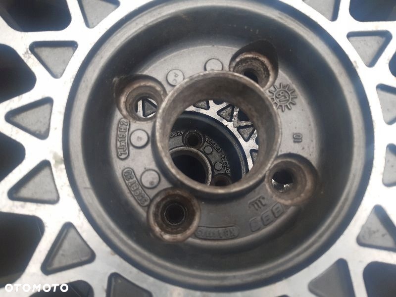 BMW 4x100 OPEL VW BBS oryginał KBA41145 alufelga 15 rarytas KULT young timer 2 sztuki - 3
