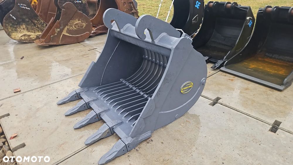 Łyżka ażurowa Strickland 120cm złącze CW30 Verachtert CW 20 CW 40 przesiewająca sortująca do koparki koparka 100cm.