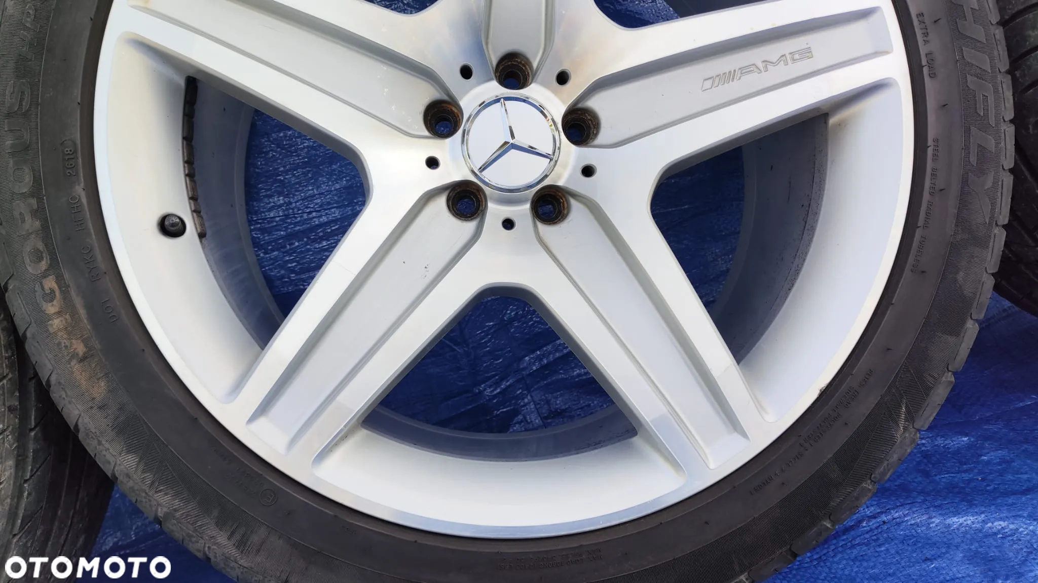 KOŁA FELGI ORYGINALNE AMG 21 CALI A1644017002 10Jx21 ET37 OPONY 295/40ZR21 MERCEDES GLE ML W164 W166 GLS GL X164 X166 S-KLASA W222 CL W216 - 9