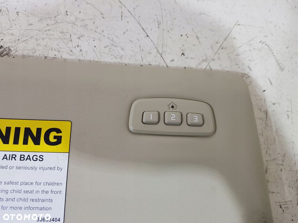 słoneczka osłona przeciwsłoneczna daszek pilot volvo xc60 i eu 12r komplet - 7