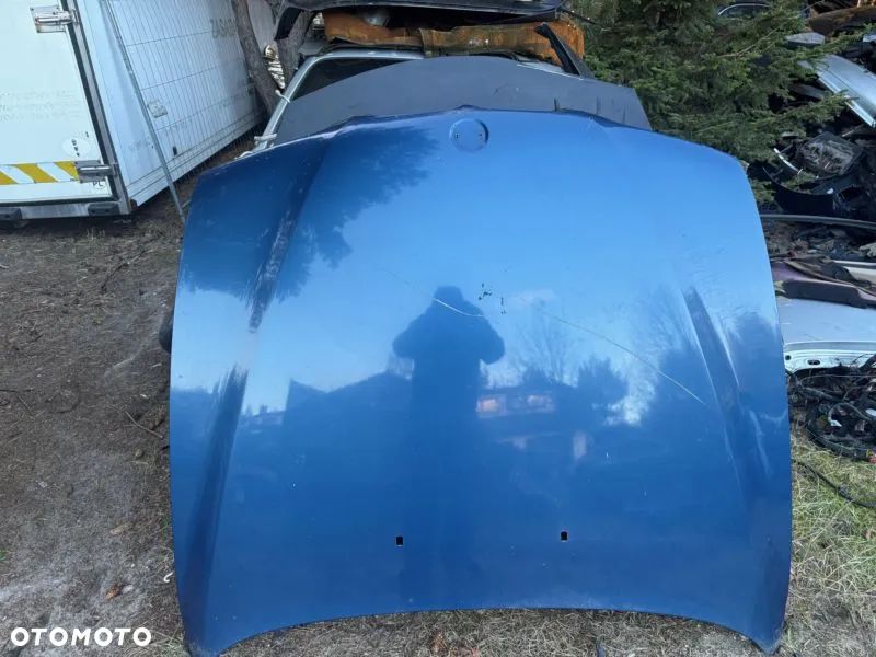 BMW 5 E39 kombi sedan maska pokrywa silnika RADOM niebieska bez rdzy LUX - 1