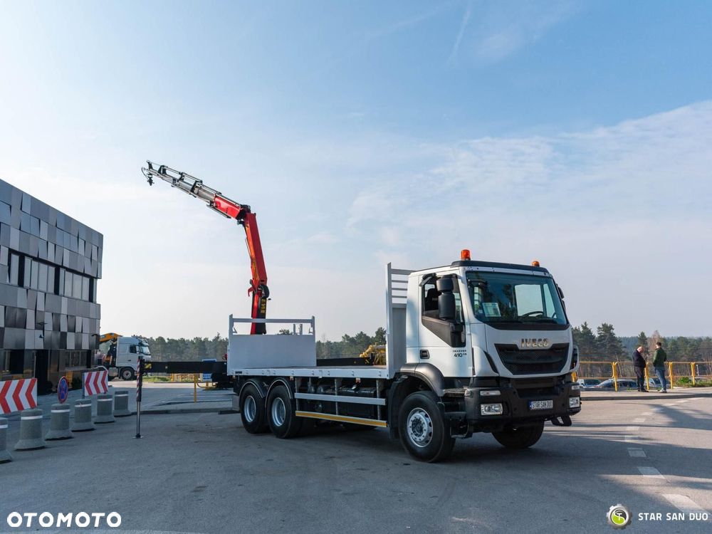 Iveco TRAKKER 410 6x4 Palfinger PK 18002 EH HDS Żuraw Rotator - 10