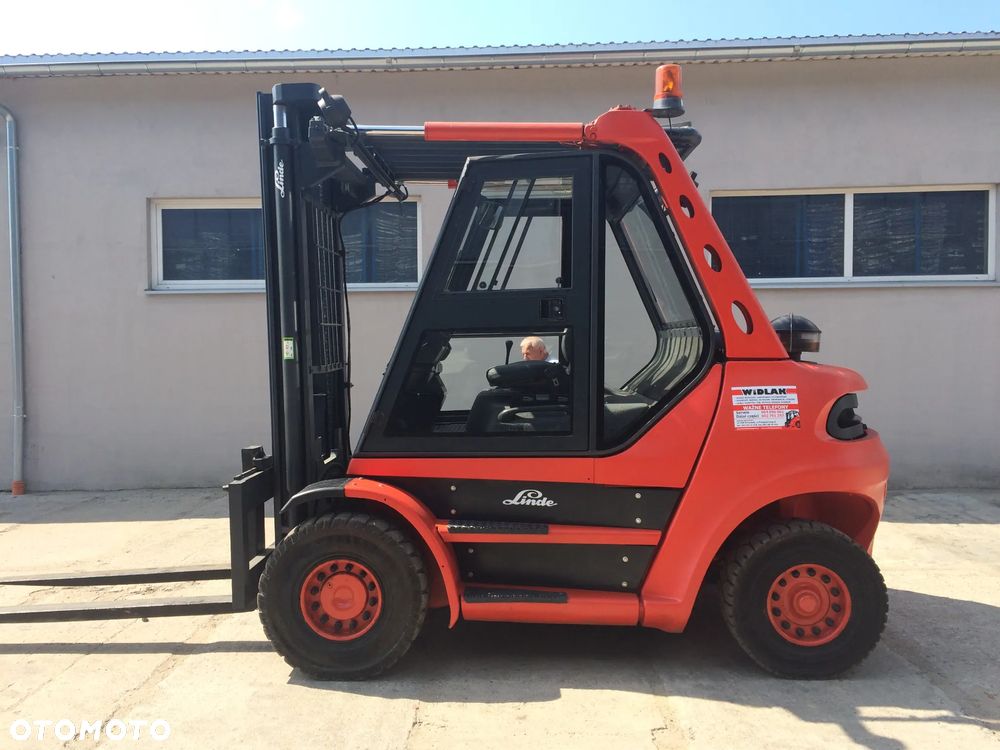 Linde [1999] WÓZEK WIDŁOWY LINDE H60D DIESEL 6ton - 3