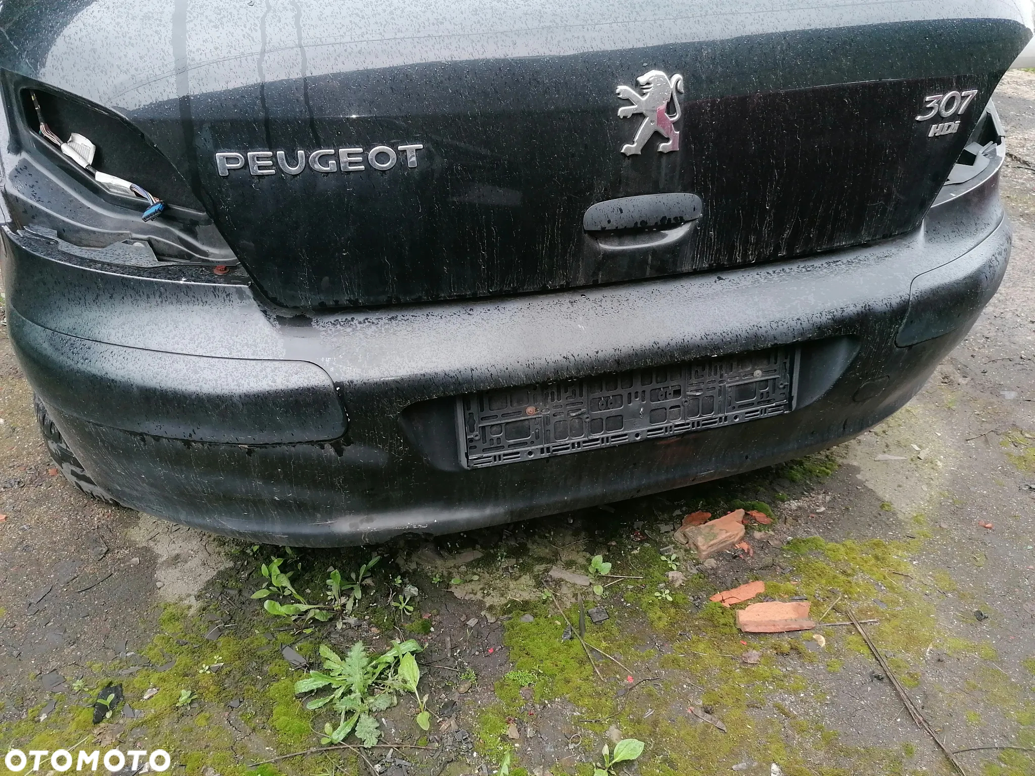 ZDERZAK TYL TYLNY PEUGEOT 307 HB EXLD - 2