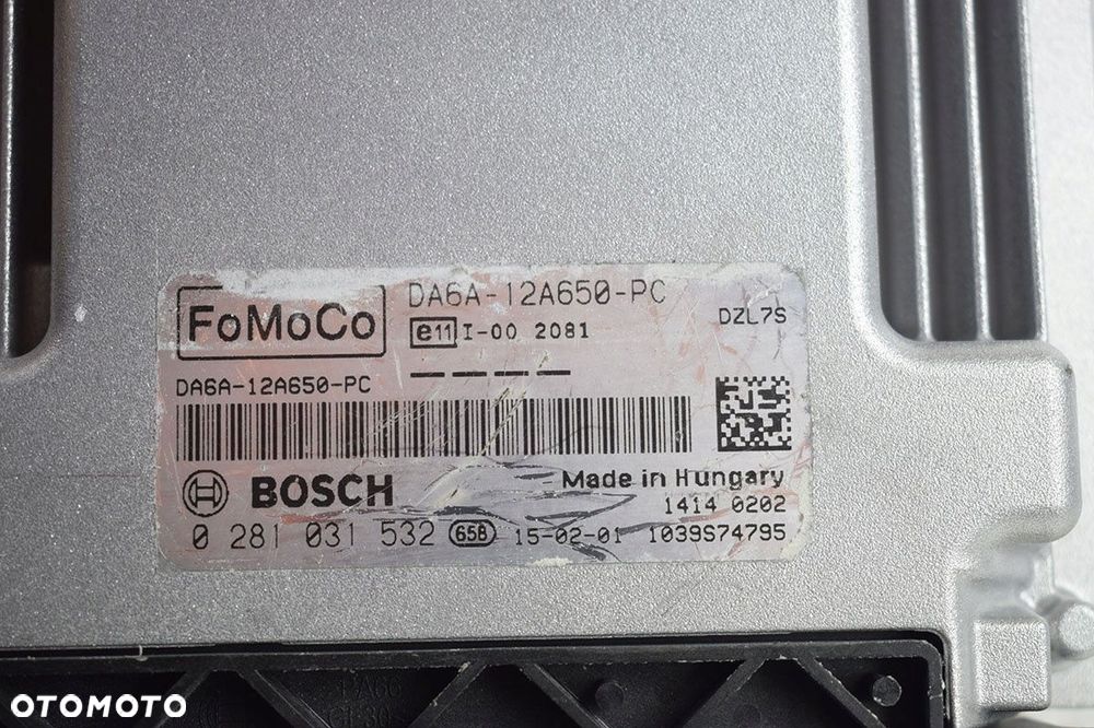komputer sterownik ford 0281031532 da6a-12a650-pc - 3