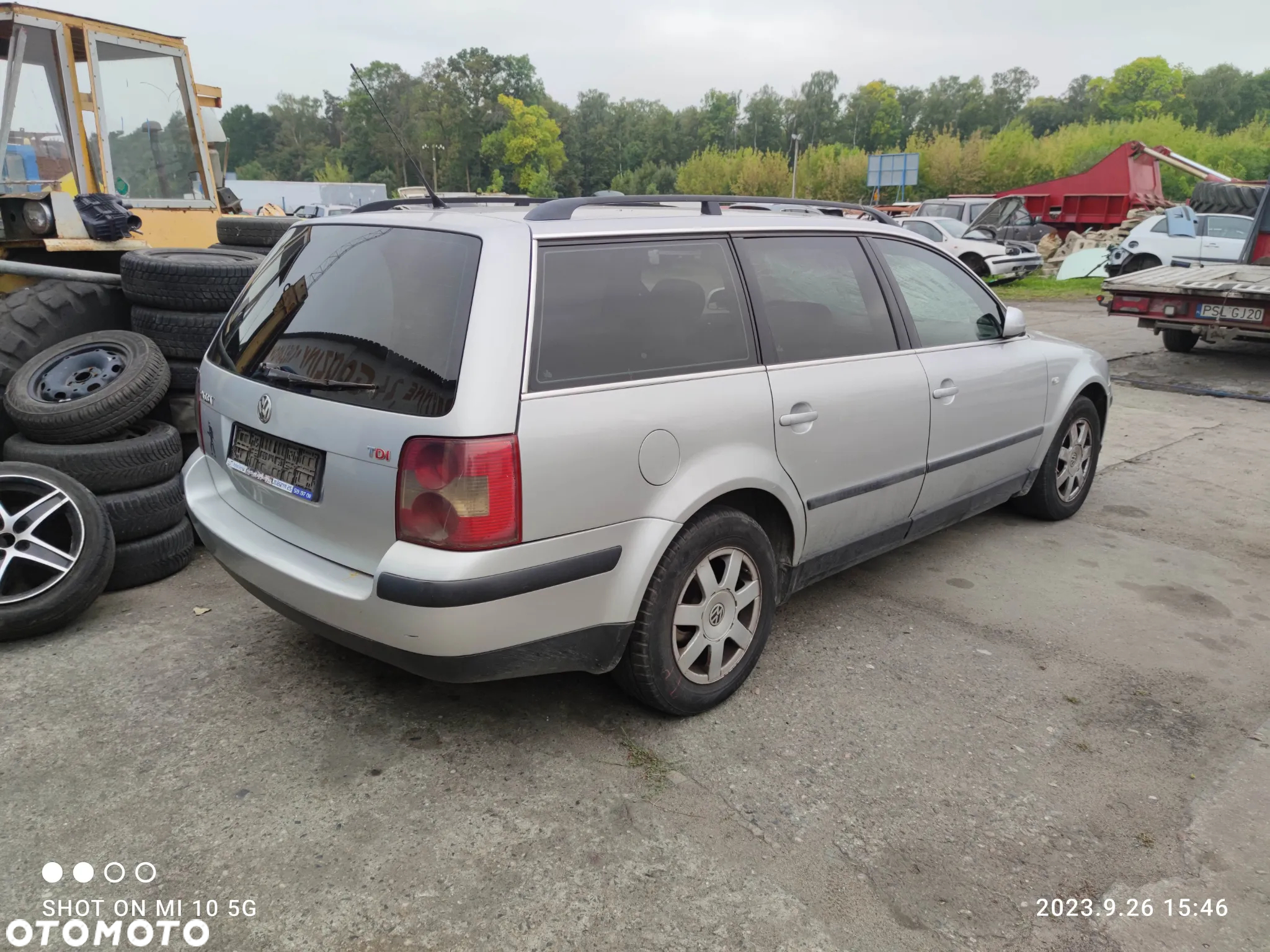 VW Passat B5 kombi silnik 1.9 TDI AVF na części - 3