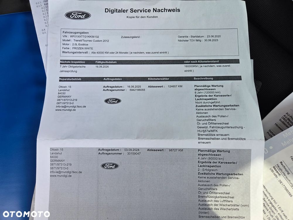 Ford Transit Custom L2H1 PKW VA MH Trend - 30