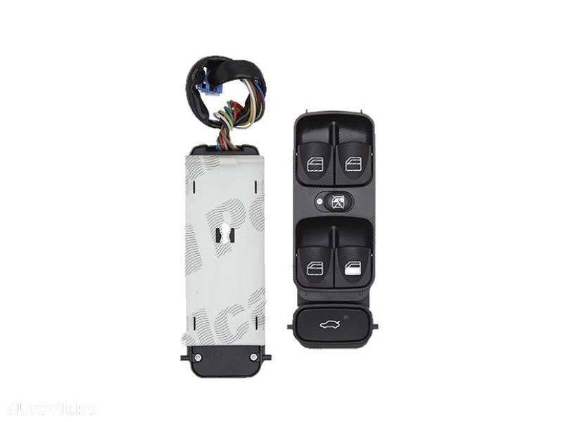 Buton , comutator macara usa Mercedes Clasa C (W203) 05.2000-03.2007, 4 butoane - 1