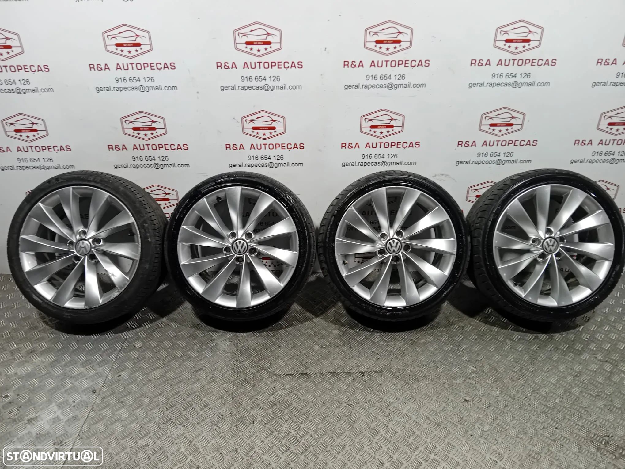 Jantes R18  Originais VW Scirocco  235/40/18 - 1