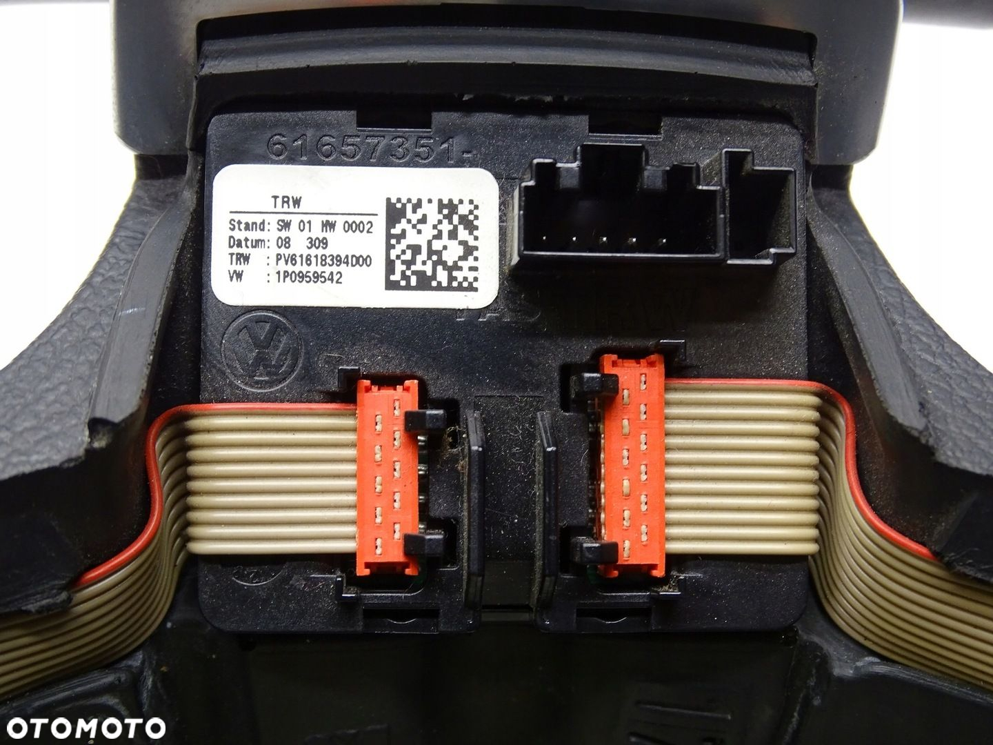 KIEROWNICA VW SCIROCCO III 1K8 SKÓRA PIKOWANA ŚCIĘTA ŁOPATKI DSG 1K8419091F - 14