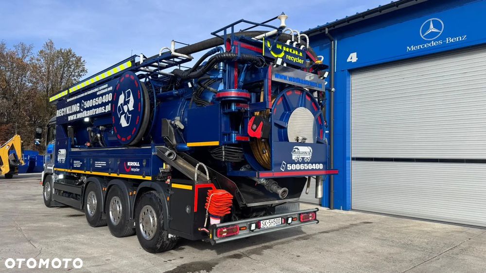 MAN TGS 35.500 KROLL Recycler CVS 3100 URACA P4-45 540ll/175bar - 10