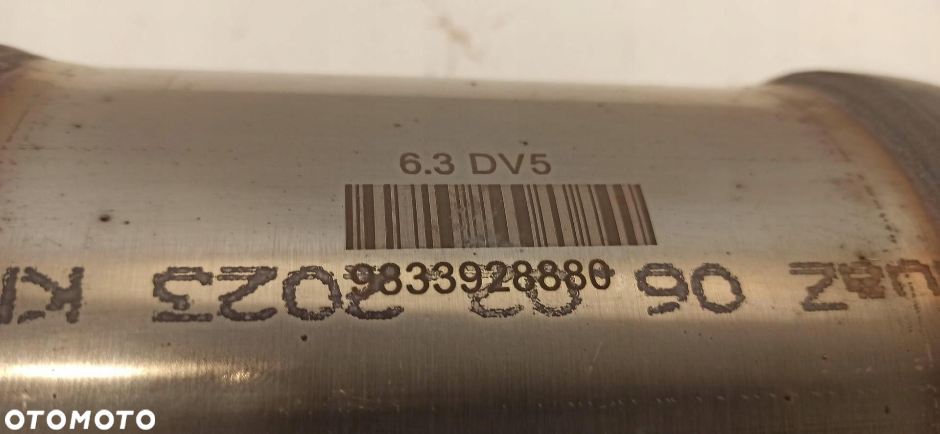 OPEL VIVARO C TŁUMIK DPF KATALIZATOR 2023 9833928880 - 8