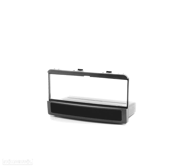 MOLDURA ADAPTADOR PRETO PARA RADIO 1-DIN FORD FIESTA FOCUS GALAXY MONDEO COUGAR PUMA ESCAPE EXPLORER - 4
