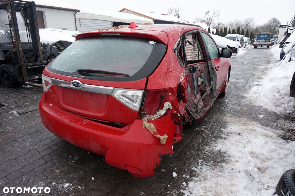 SUBARU IMPREZA III GH 5D HB 2008 C7P 2.0 16V EJ204 EJ20F 150KM TY758XT1AA CZERWONY na części - 5