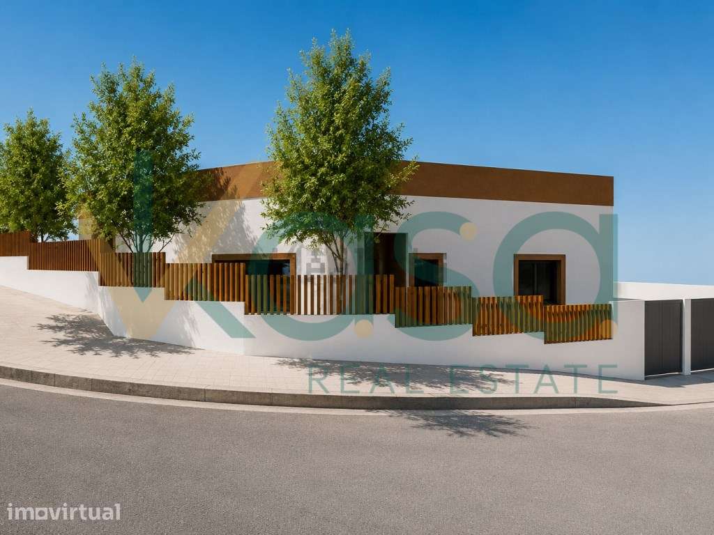 Moradia T4 térrea contemporânea com piscina e garagem - Grande imagem: 5/8
