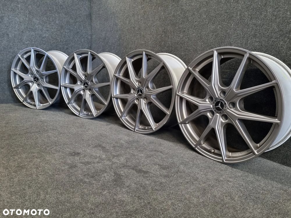 Alufelgi Mercedes C-Klasa W204, W205, E-klasa W212, W213 19 cali 5x112 4szt. z czujnikami - 1