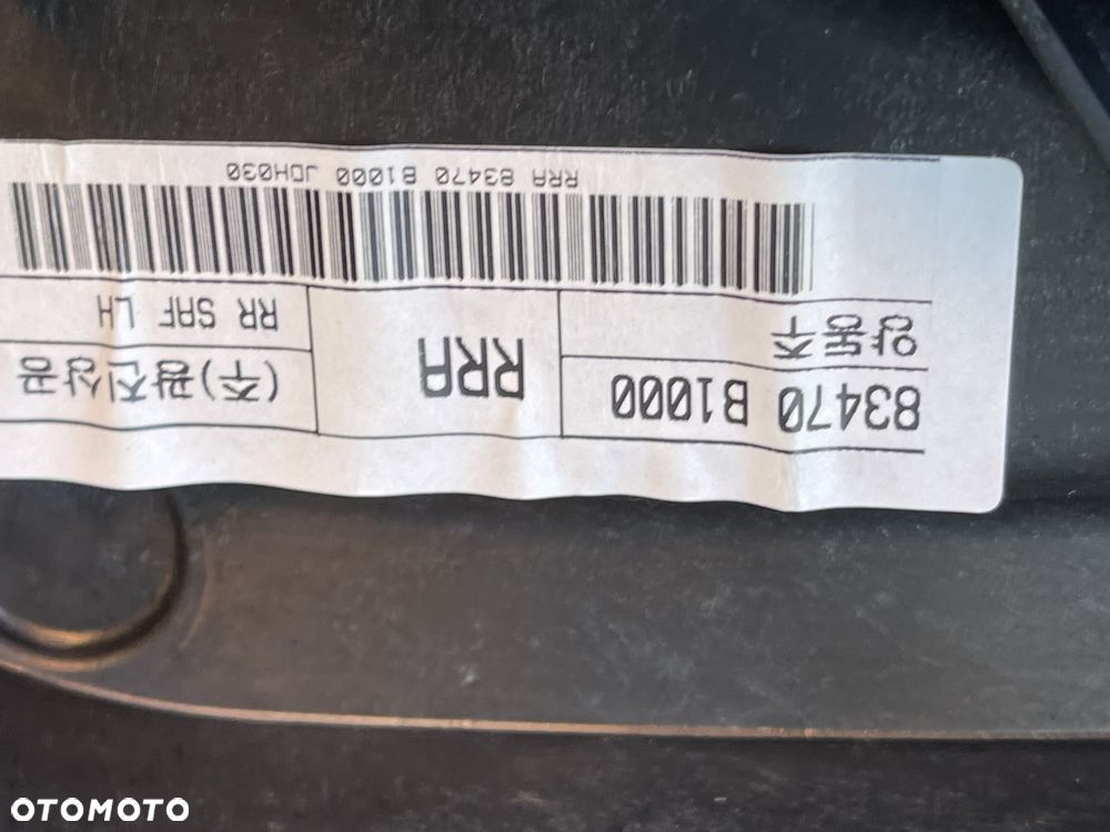 O1 HYUNDAI GENESIS G80 2013 - DRZWI TYŁ LEWE KOMPLETNE YB6 77003-B1000 - 7