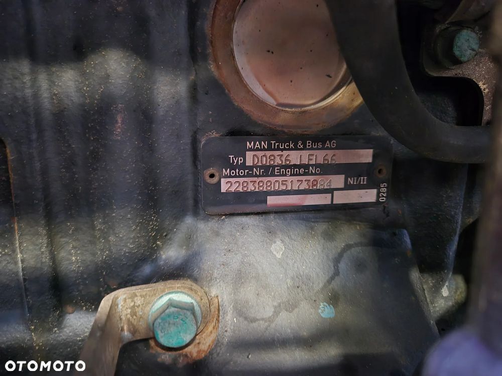 SILNIK KOMPLETNY MAN TGL TGM EURO 6 D0836 LFL66 - 5