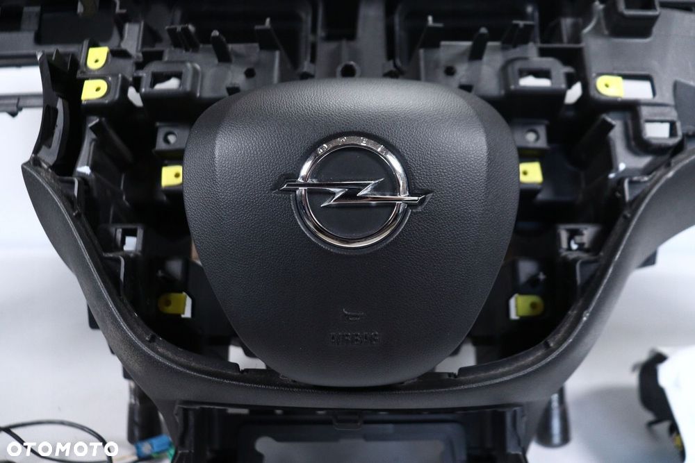 Deska Konsola Opel Corsa E AIRBAG Napinacze 14-19 ORYG DEMONTAŻ TEMPOMAT - 2