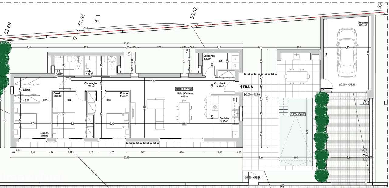 Moradias T3 com piscina e garagem - Nadadouro, Caldas da Rainha - Grande imagem: 2/21