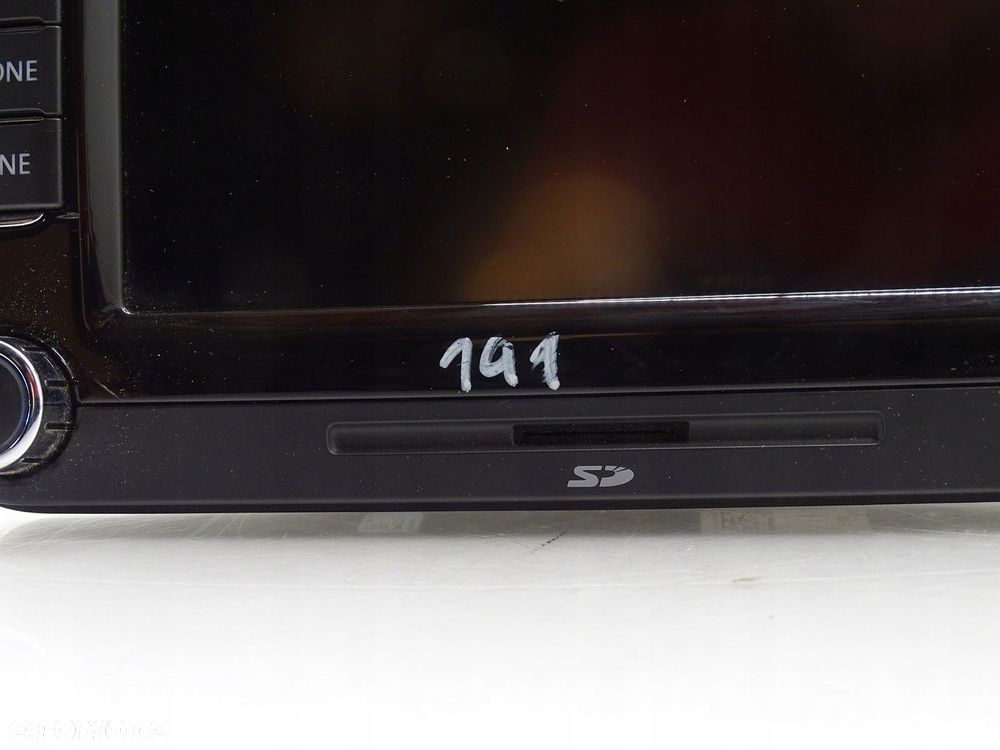 RADIO RADIOODTWARZACZ NAVI NAWIGACJA CD SD SKODA SUPERB II 2 3T 3T0035680 - 7